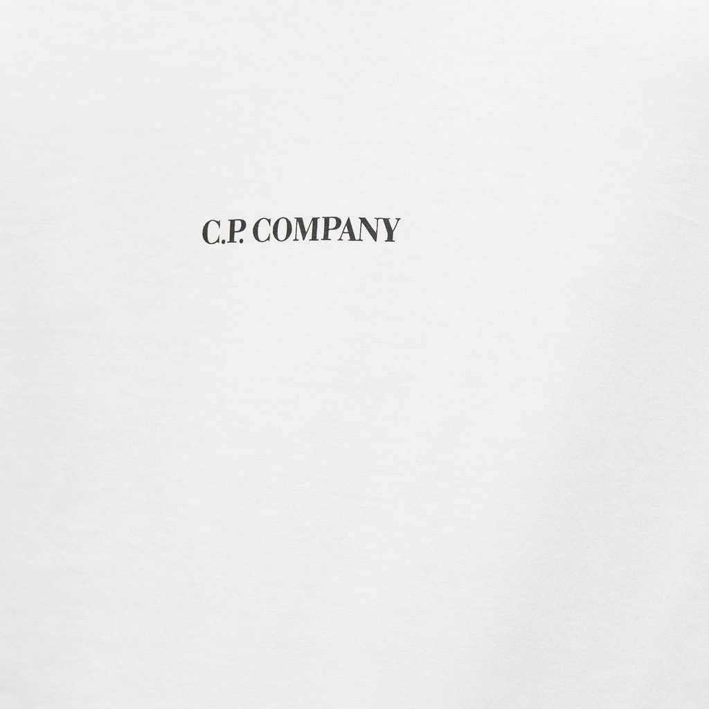 CP Company Men's Small Logo T-Shirt Gauze White